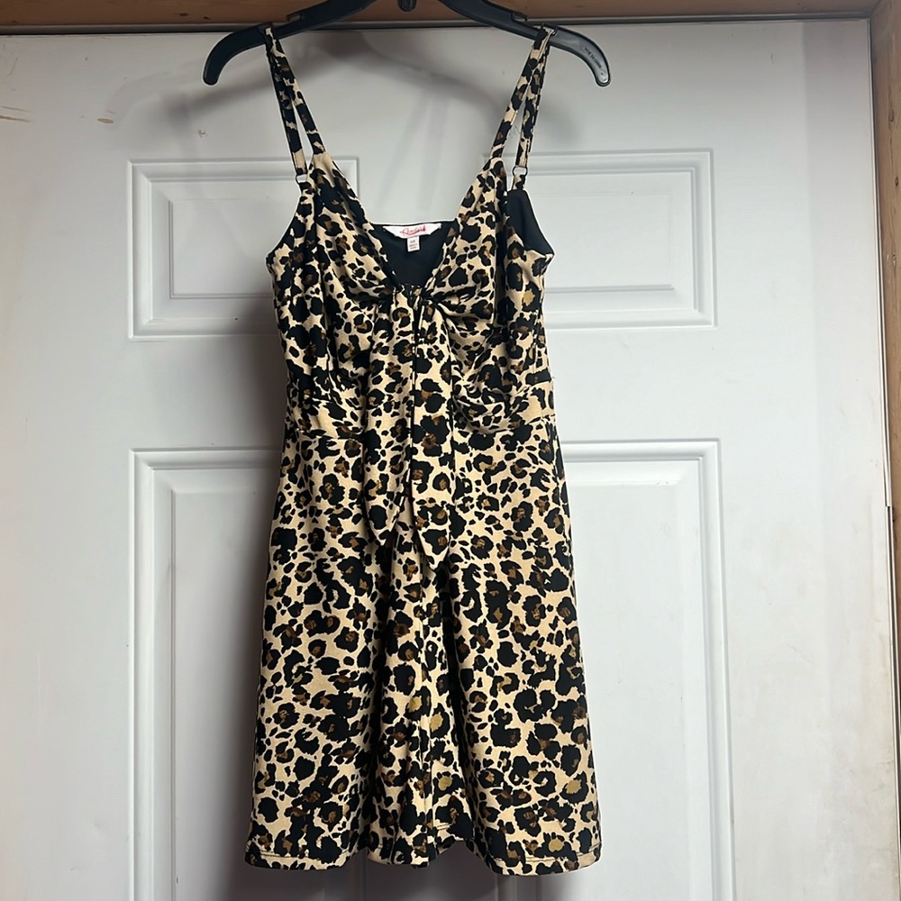 Candice’s Cheetah Print Romper.